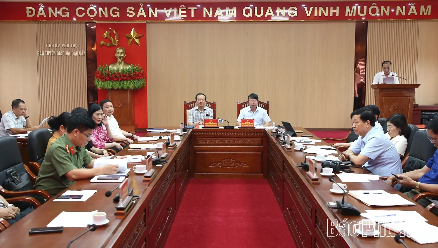 Giao ban công tác báo chí tháng 8/2025