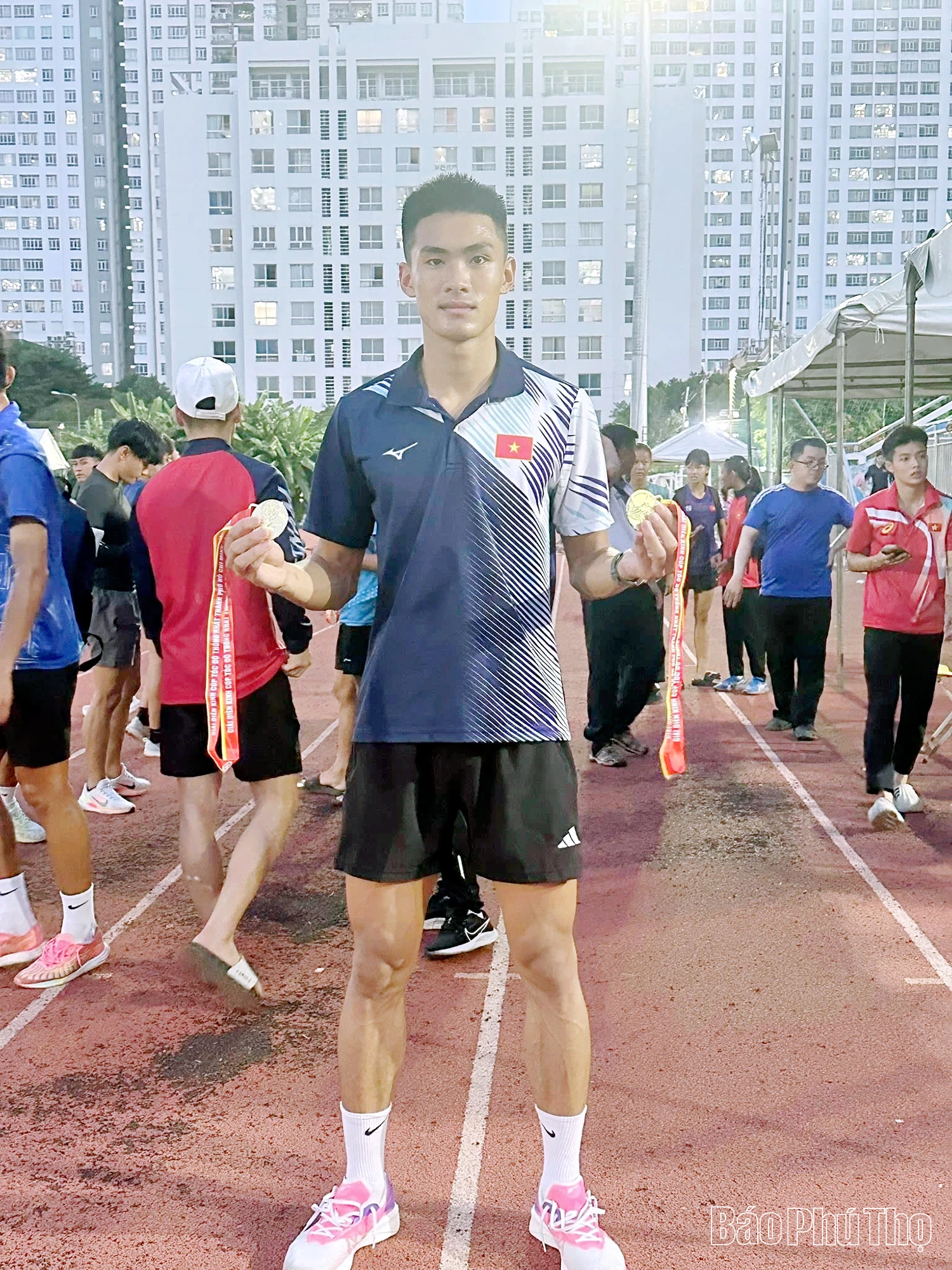 Các vận động viên Phú Thọ lập kỳ tích ở Giải Vô địch Điền kinh Quốc gia 2025