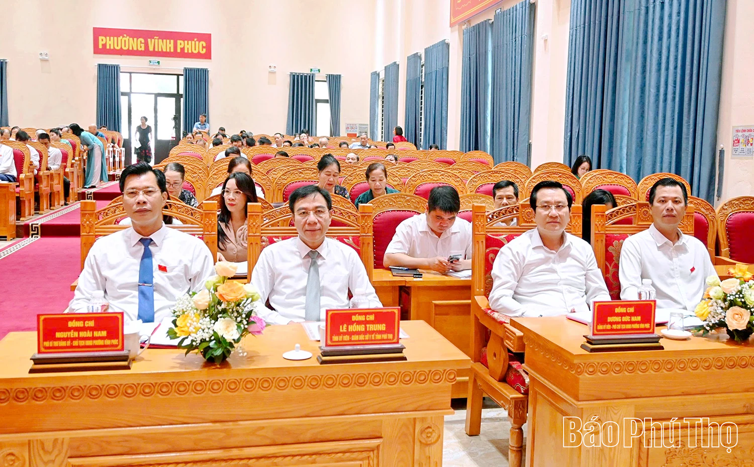 Hội đồng nhân dân phường Vĩnh Phúc họp kỳ thứ hai