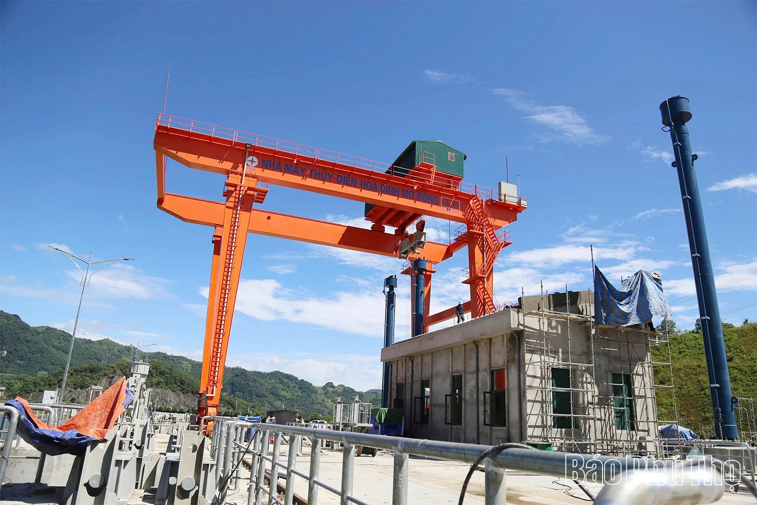 Trên Công trường Thủy điện Hòa Bình mở rộng