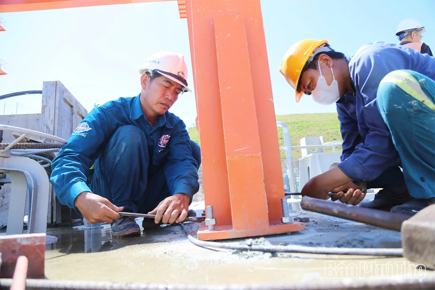 Trên Công trường Thủy điện Hòa Bình mở rộng