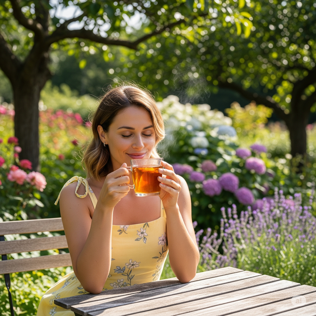 5 loại trà thảo mộc làm mát cơ thể