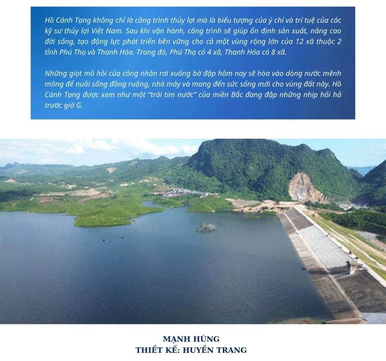 Công trình đại thủy nông lớn nhất miền Bắc