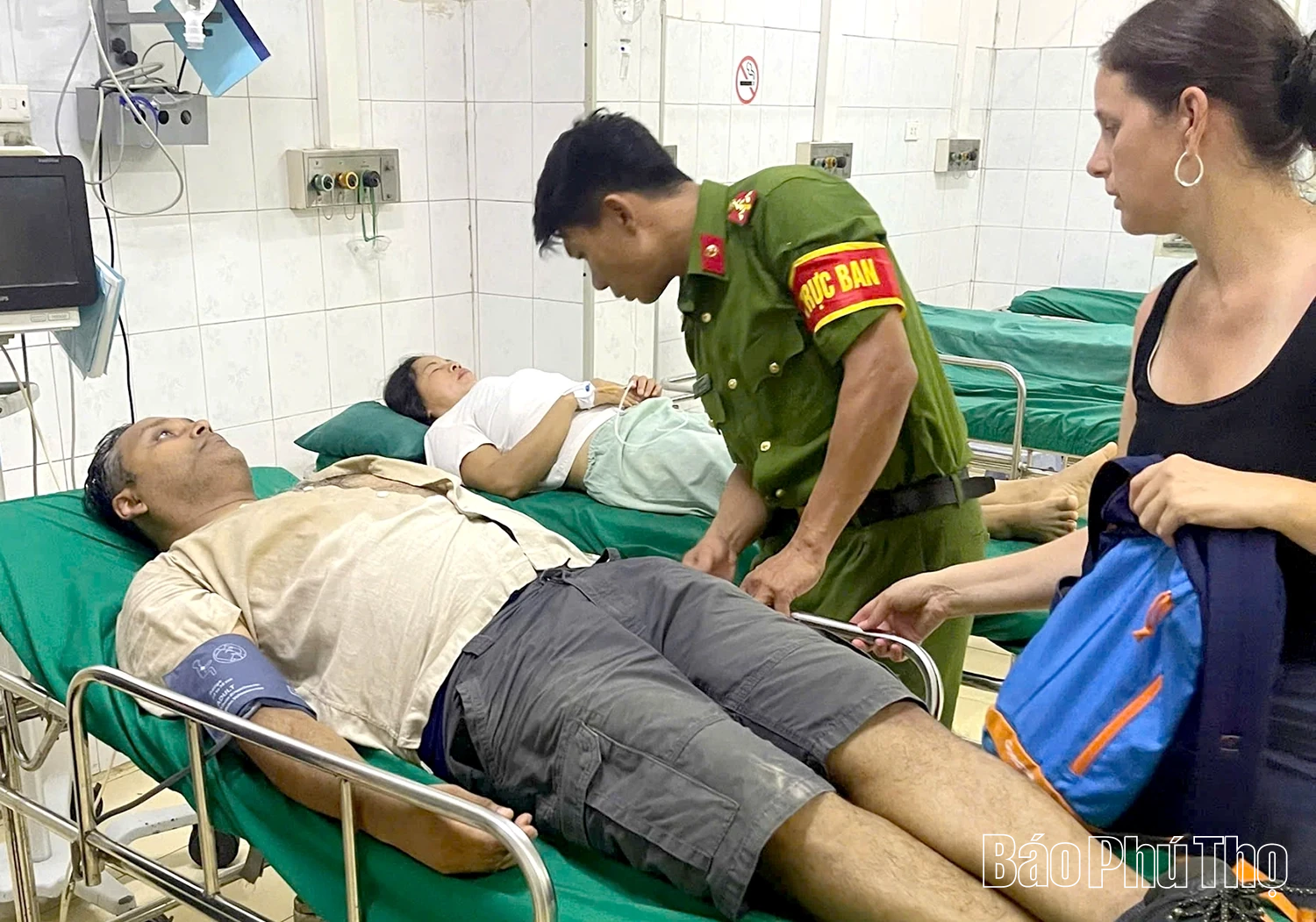 Kịp thời cứu giúp du khách nước ngoài bị đột quỵ