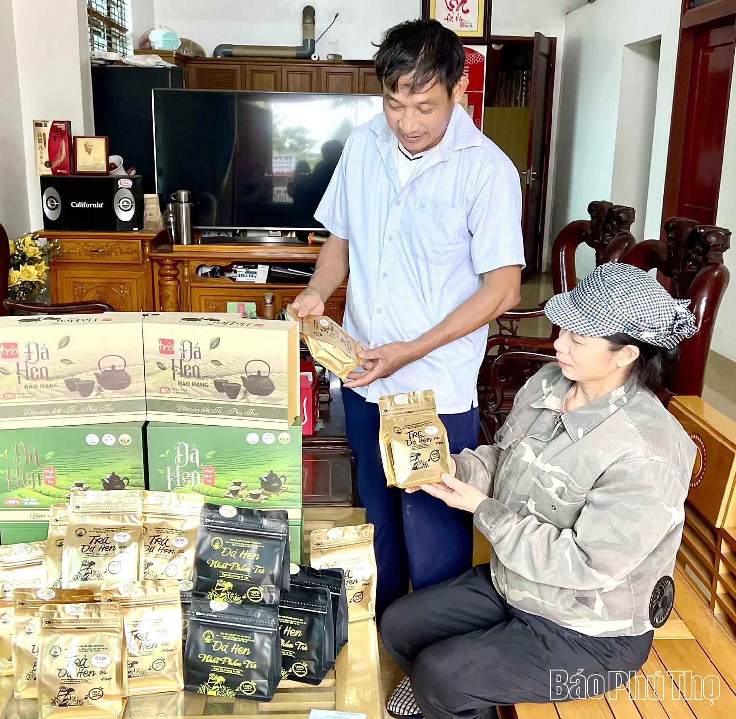 Xã Đồng Lương khơi dậy tiềm năng từ cây chè