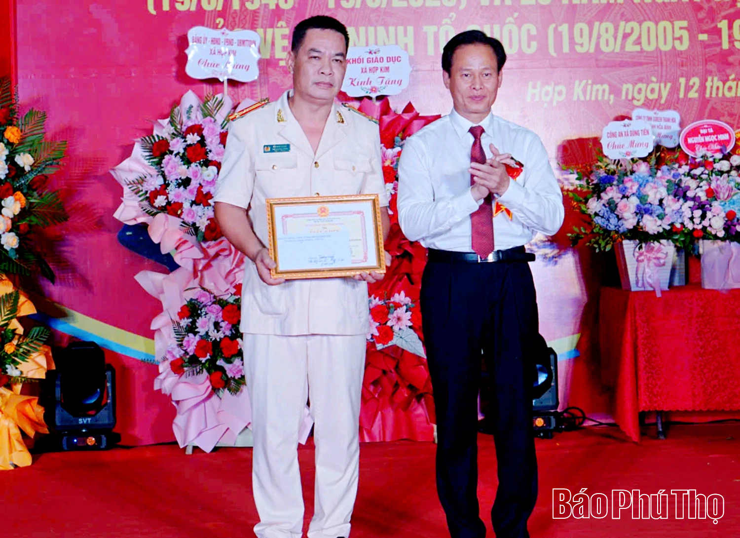 Xã Hợp Kim tổ chức Ngày hội toàn dân Bảo vệ an ninh Tổ quốc