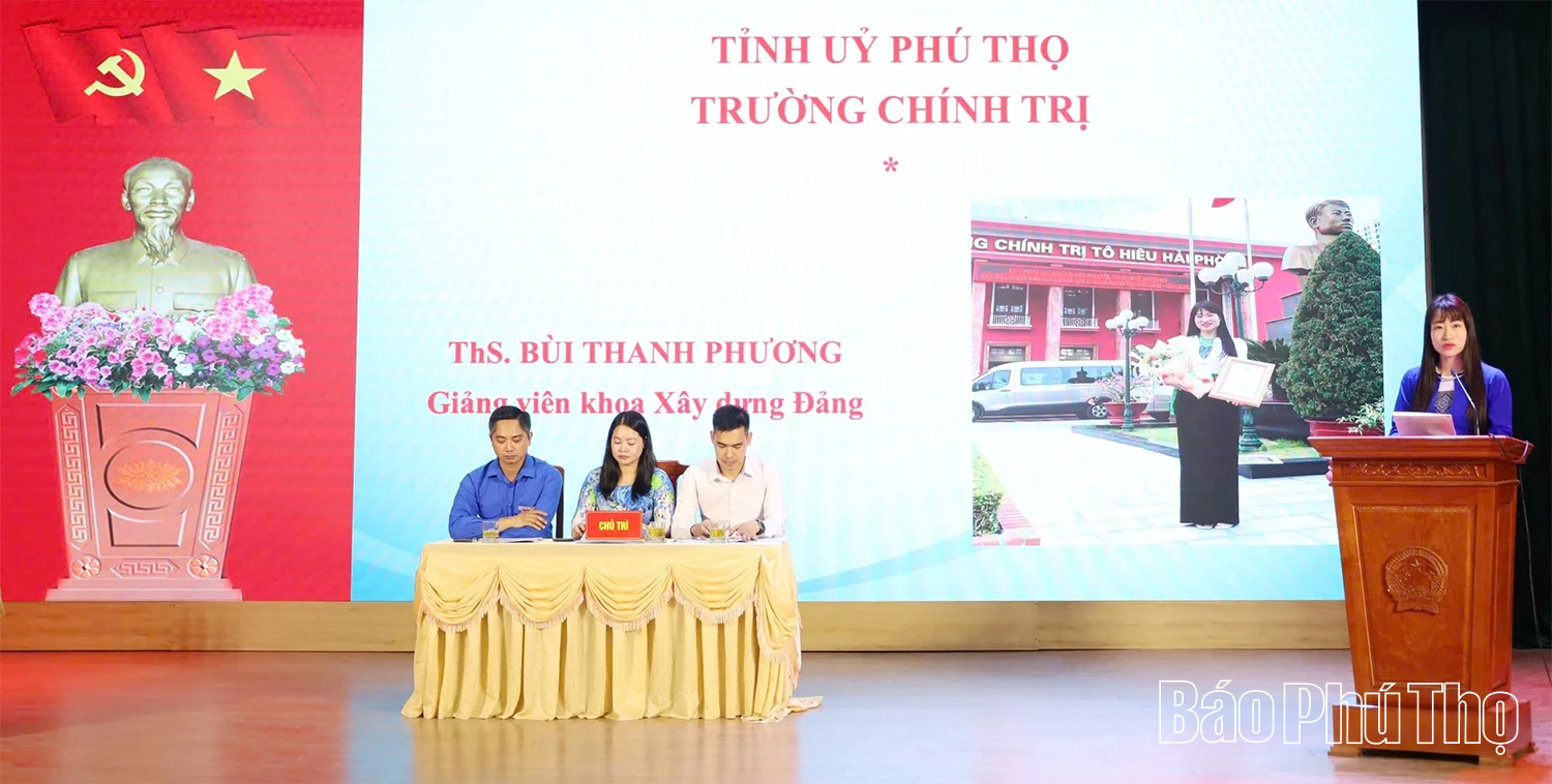Trường Chính trị tỉnh Phú Thọ tổ chức hội thảo khoa học cấp trường