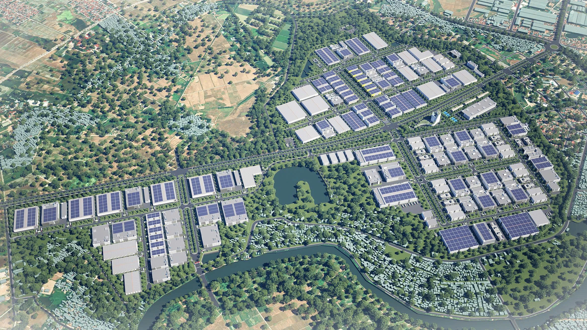 Nam Bình Xuyên Green Park - Khu công nghiệp xanh, thông minh thế hệ mới