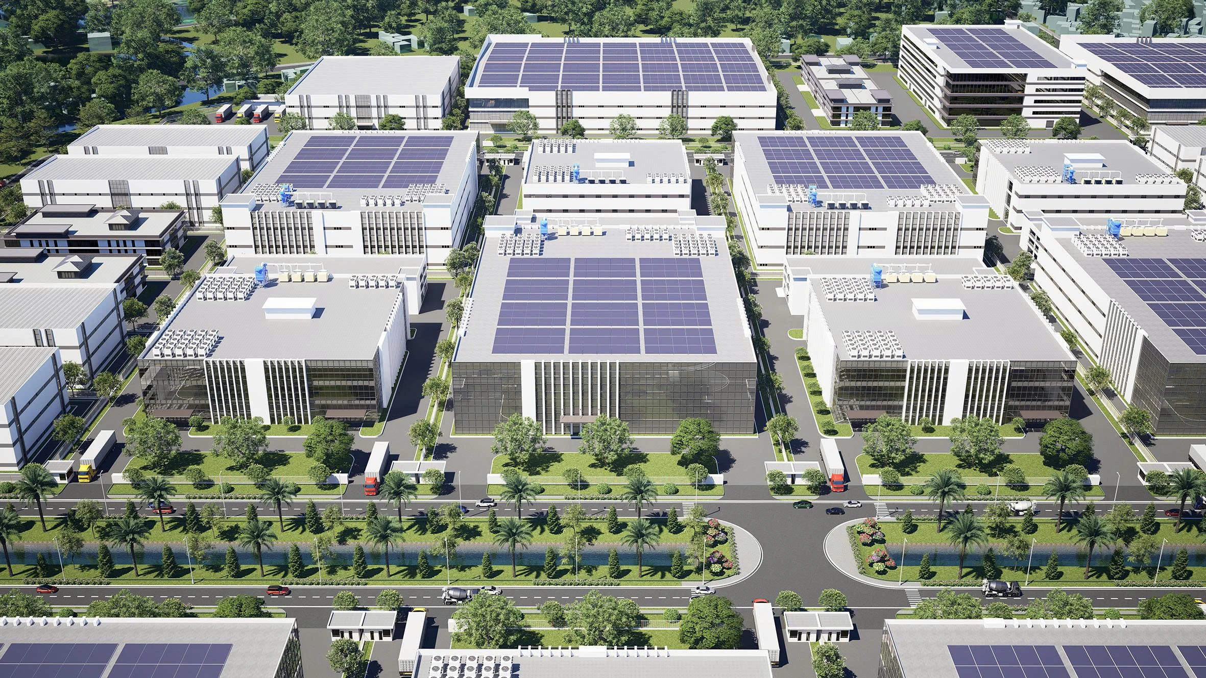 Nam Bình Xuyên Green Park - Khu công nghiệp xanh, thông minh thế hệ mới
