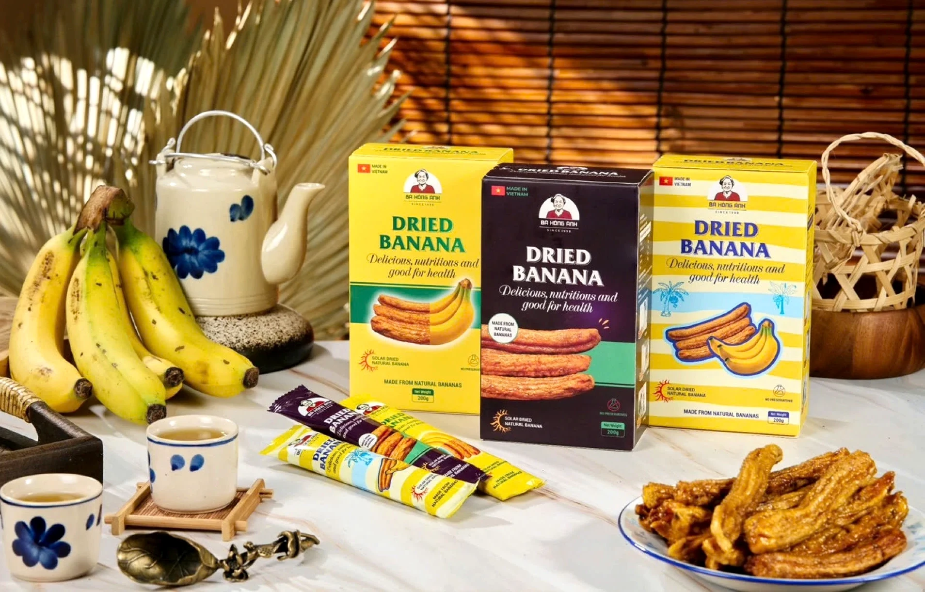 Đưa chuối sấy... xuất ngoại