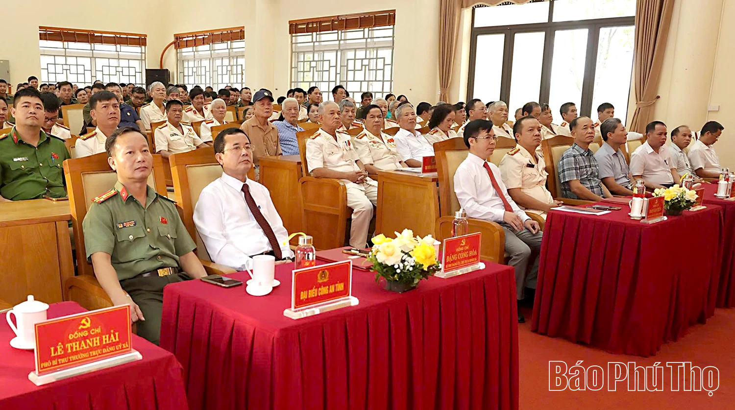 Xã Tam Dương: Tổ chức lễ Kỷ niệm 80 năm Ngày truyền thống Công an Nhân dân và 20 năm Ngày hội toàn dân bảo vệ an ninh Tổ Quốc