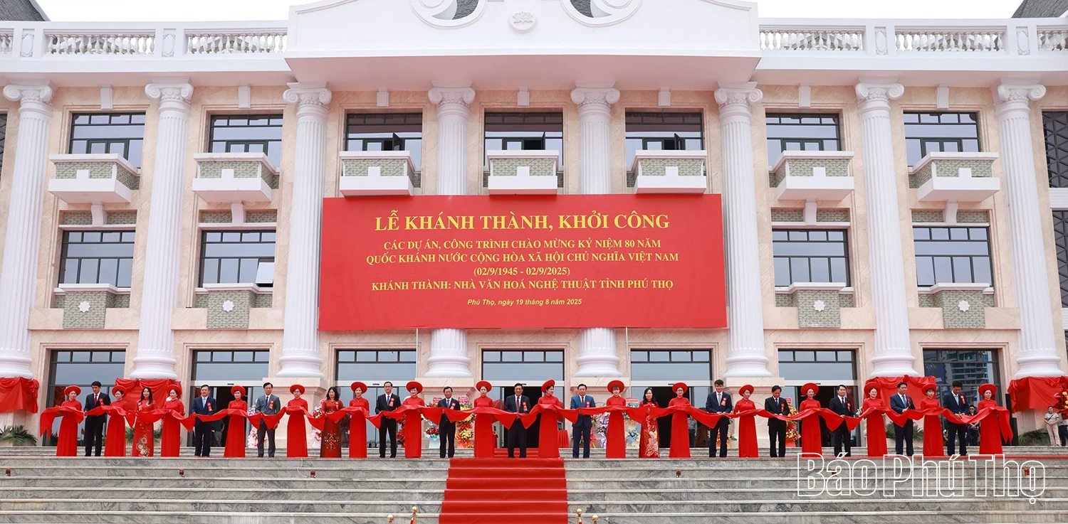 Lễ khánh thành dự án Nhà Văn hóa nghệ thuật tỉnh