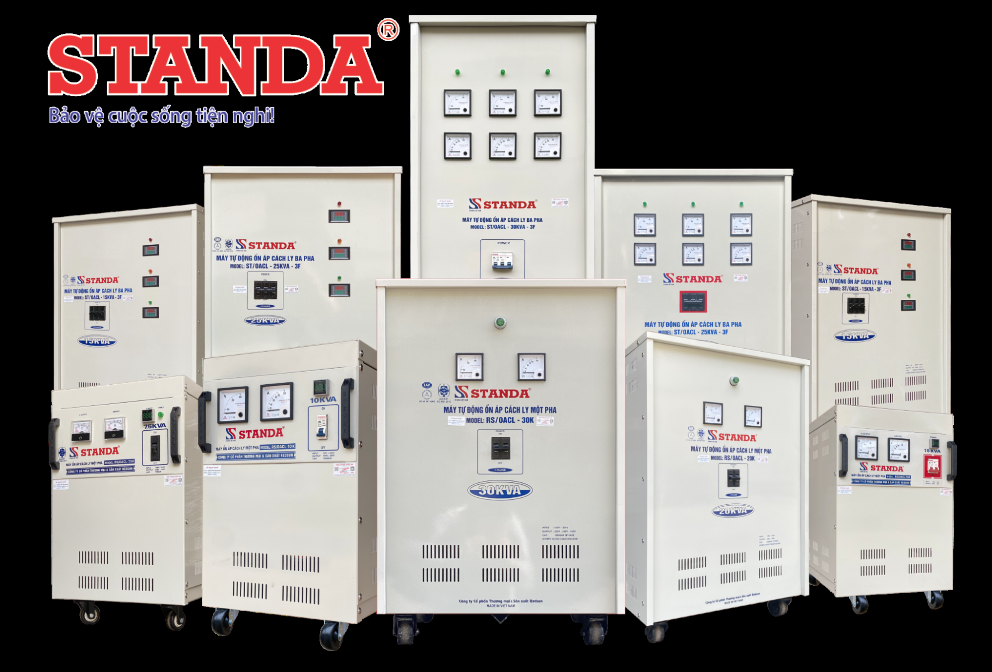 Standa - Thương hiệu ổn áp chất lượng hàng đầu tại Việt Nam