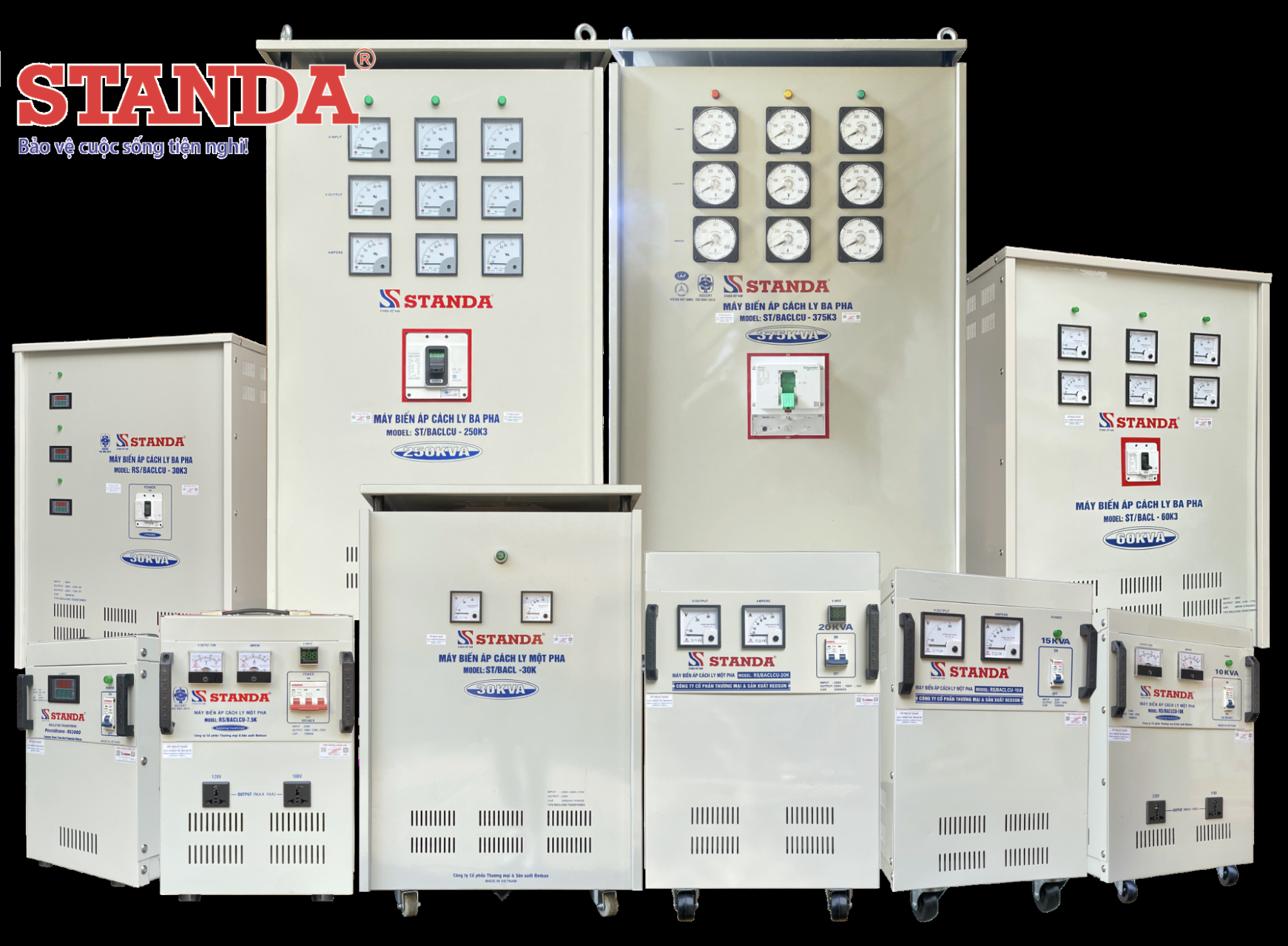 Standa - Thương hiệu ổn áp chất lượng hàng đầu tại Việt Nam