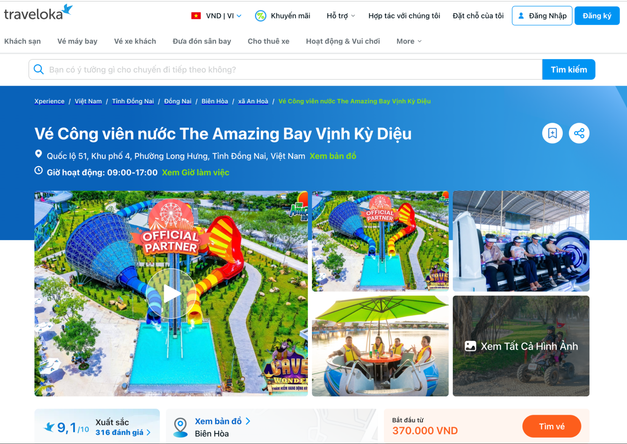 Trải nghiệm vui chơi đỉnh cao cho bé yêu từ Bắc vào Nam cùng Traveloka