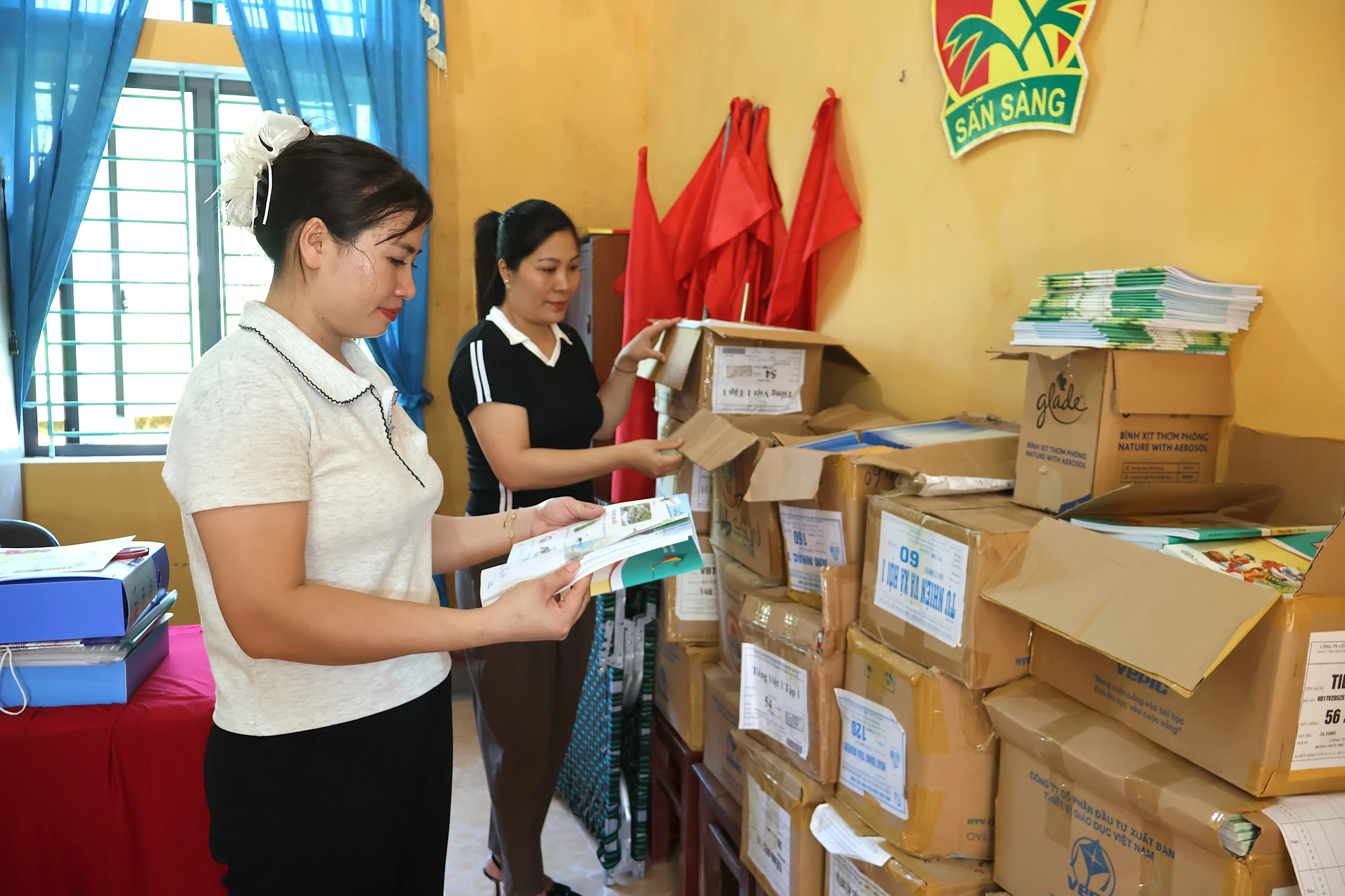 Võ Miếu khắc phục khó khăn, đón năm học mới