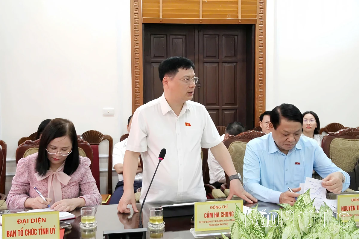 Khảo sát việc thực hiện các Nghị quyết về sắp xếp đơn vị hành chính cấp tỉnh, cấp xã trên địa bàn phường Việt Trì