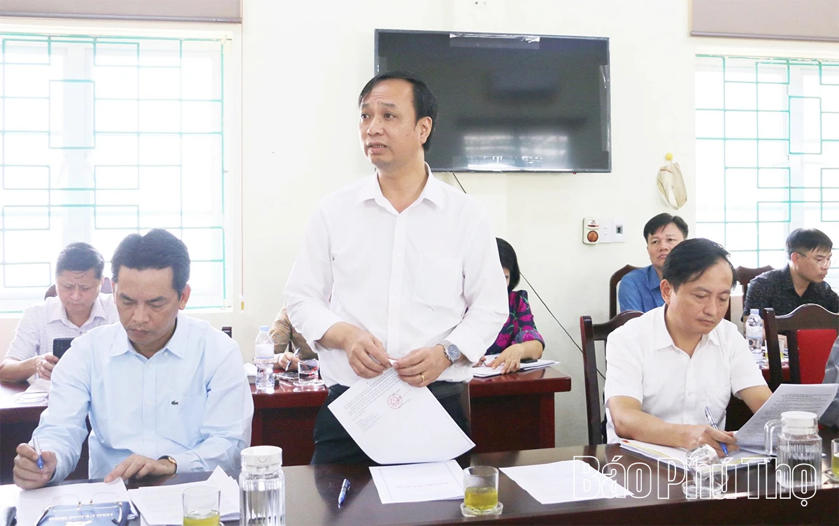 Đoàn ĐBQH tỉnh khảo sát việc thực hiện các nghị quyết về sắp xếp đơn vị hành chính tại xã Thịnh Minh