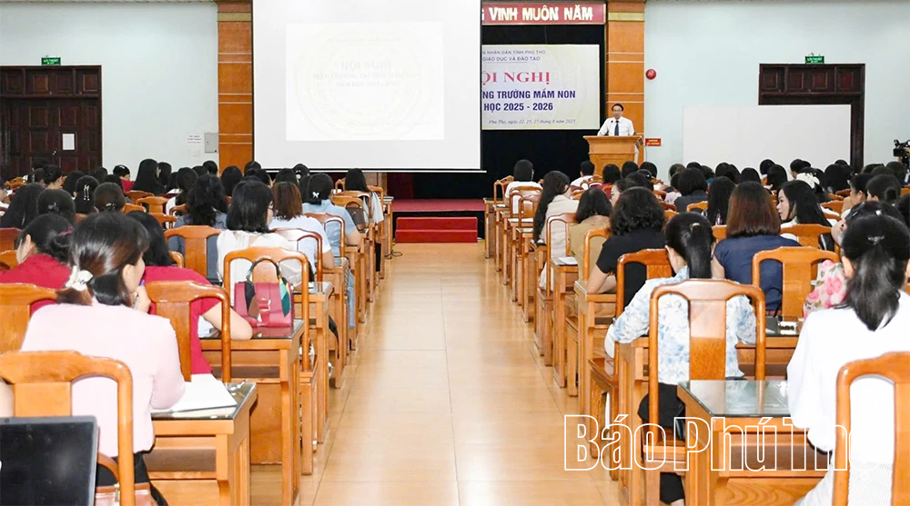 Hội nghị các Hiệu trưởng trường mầm non triển khai nhiệm vụ năm học 2025-2026