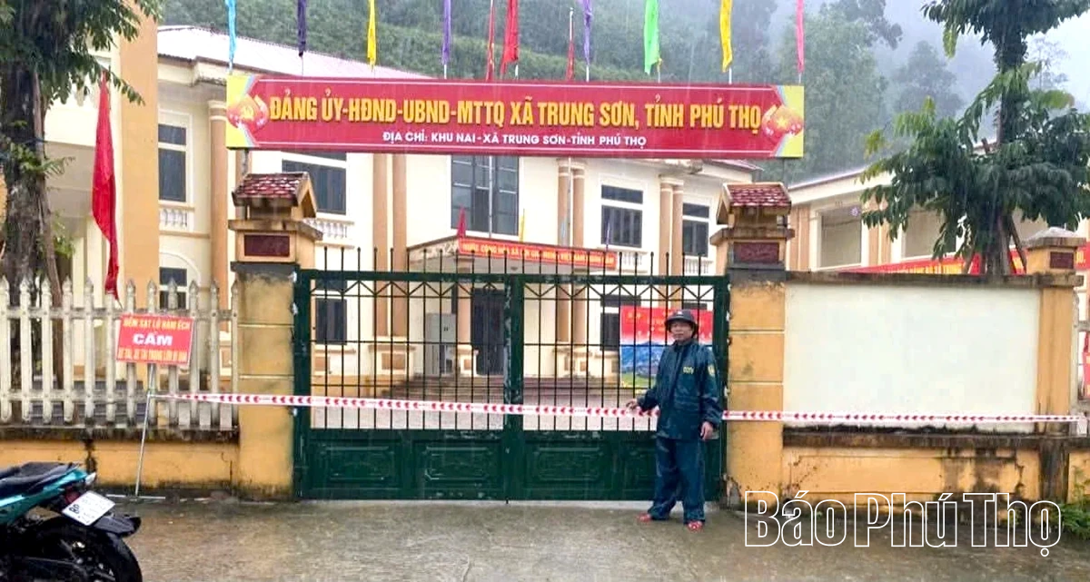 Khẩn trương di dời trụ sở xã Trung Sơn - Giải pháp cấp bách trước hiểm hoạ sạt lở