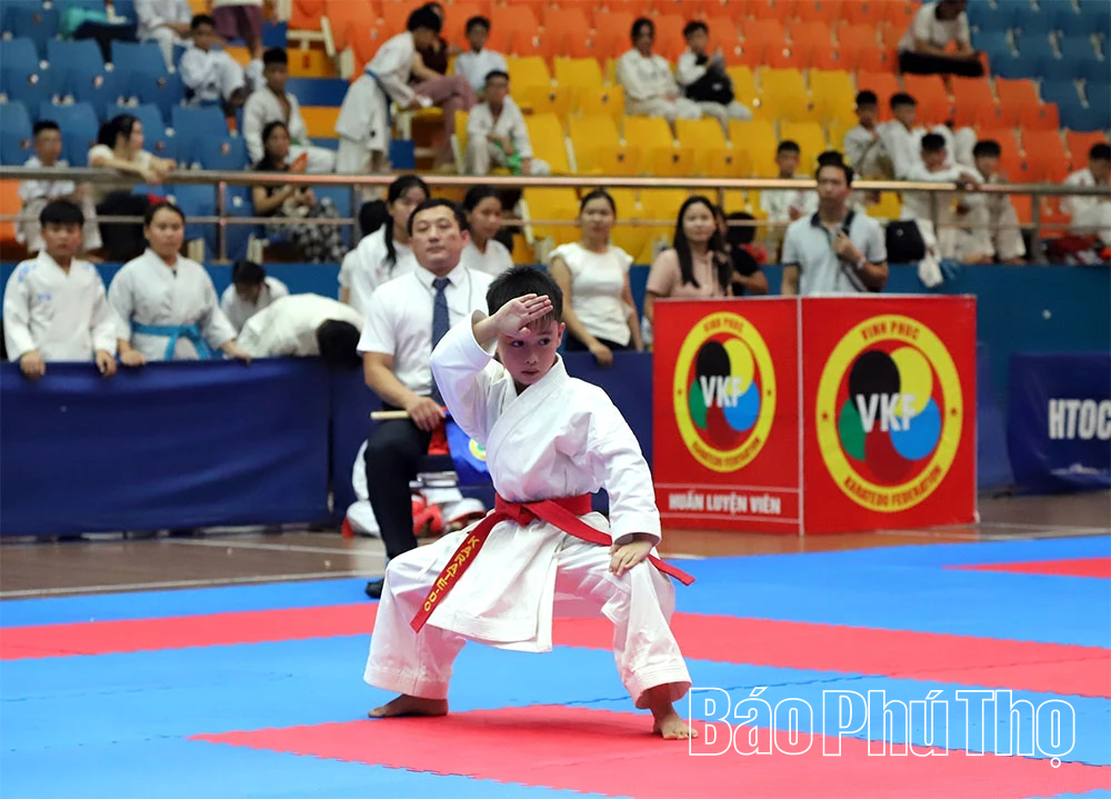 400 VĐV tham dự Giải Vô địch Karate Vĩnh Phúc mở rộng lần thứ IV - năm 2025
