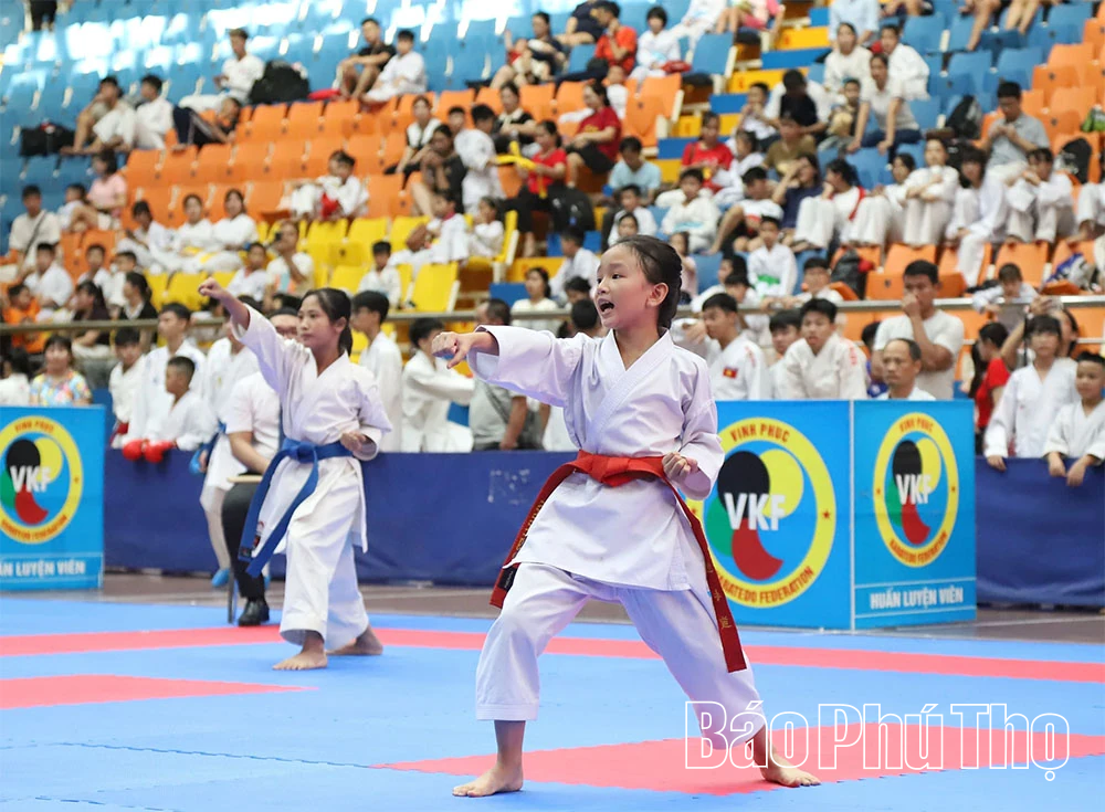 400 VĐV tham dự Giải Vô địch Karate Vĩnh Phúc mở rộng lần thứ IV - năm 2025