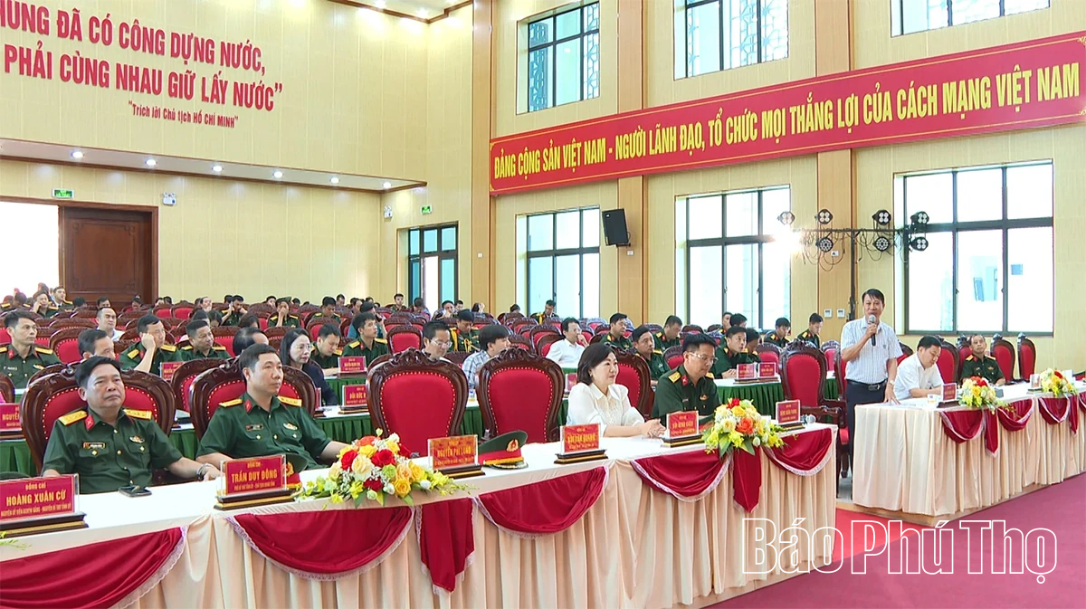 Tổng duyệt Lễ kỷ niệm 80 năm Ngày truyền thống Lực lượng vũ trang tỉnh Phú Thọ và đón nhận Huân chương Bảo vệ Tổ quốc hạng Nhất