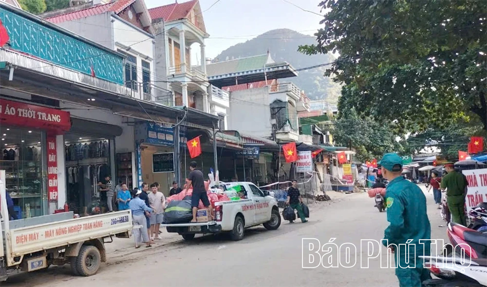 Bão số 5 gây mưa lũ lớn ở Phú Thọ: 1 người bị thương, nhiều công trình hư hại