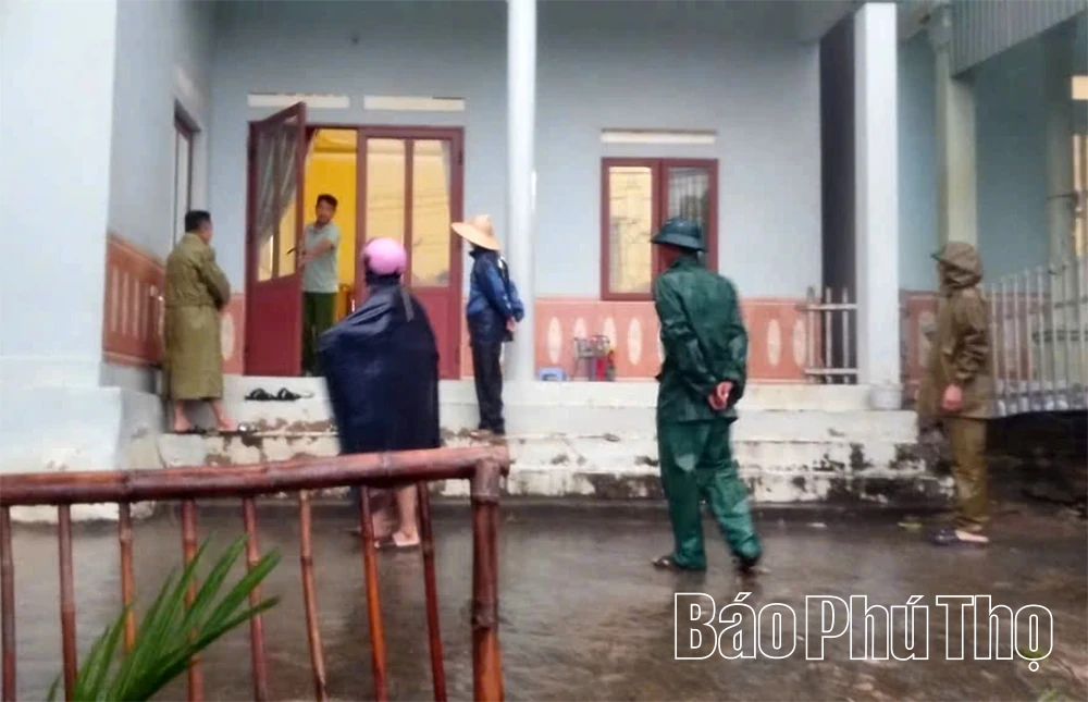 Bão số 5 gây mưa lũ lớn ở Phú Thọ: 1 người bị thương, nhiều công trình hư hại
