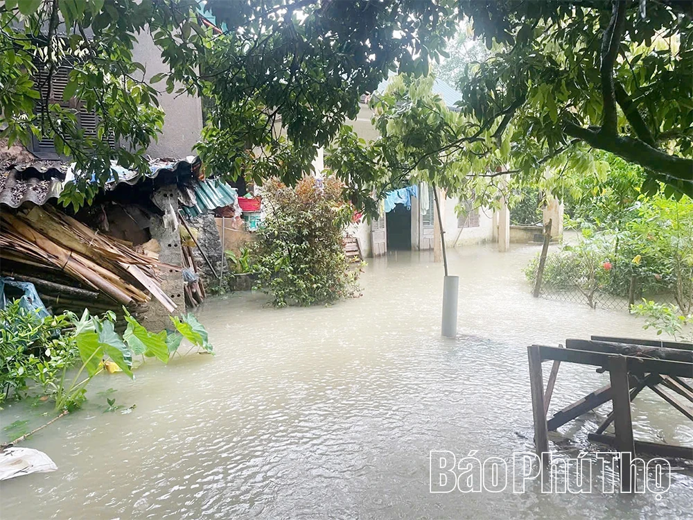 Xã Lạc Thủy kịp thời ứng phó với bão số 5 và hoàn lưu sau bão