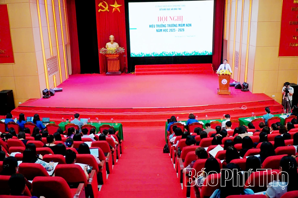 Hội nghị các Hiệu trưởng trường mầm non triển khai nhiệm vụ năm học 2025-2026