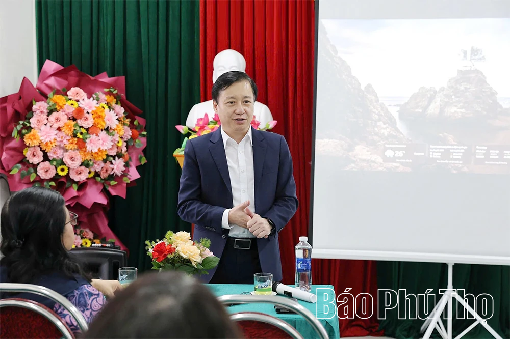 Tổ chức Y tế thế giới khu vực Tây Thái Bình Dương thăm và làm việc tại Phú Thọ