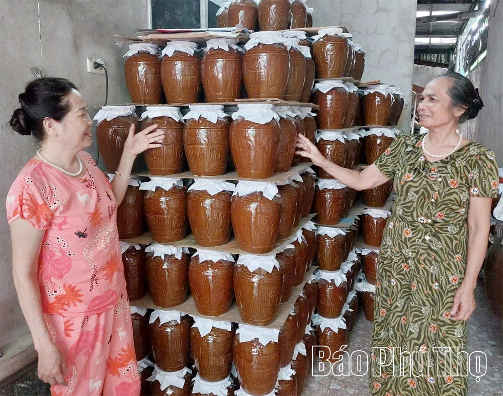 Ngất ngây loại rượu uống bằng cần tre của người Mường