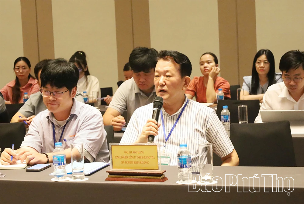 Hợp tác cung ứng lao động cho các doanh nghiệp thuộc Hiệp hội doanh nghiệp Hàn Quốc