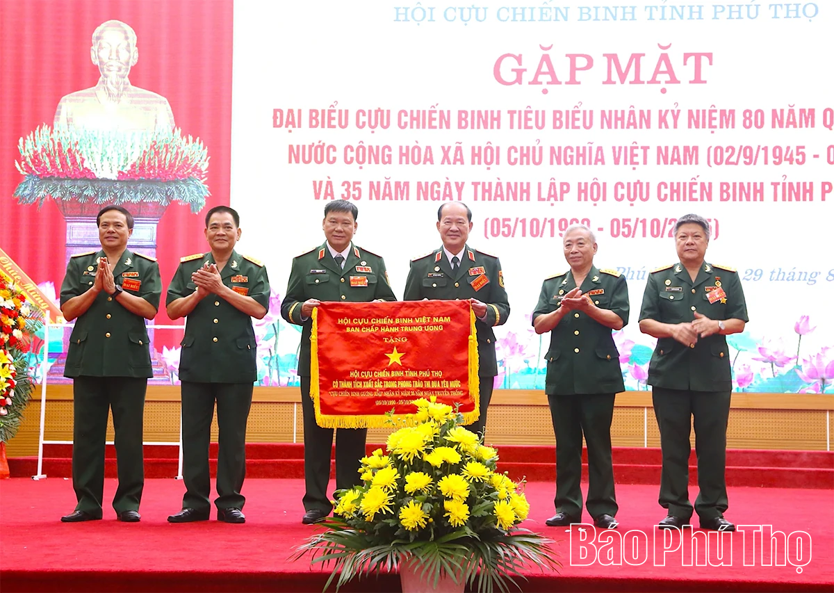 Hội CCB tỉnh gặp mặt nhân kỷ niệm 80 năm Quốc khánh 2/9 và 35 năm ngày thành lập Hội