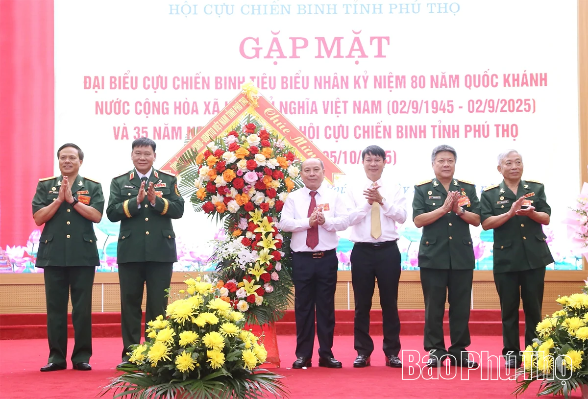 Hội CCB tỉnh gặp mặt nhân kỷ niệm 80 năm Quốc khánh 2/9 và 35 năm ngày thành lập Hội