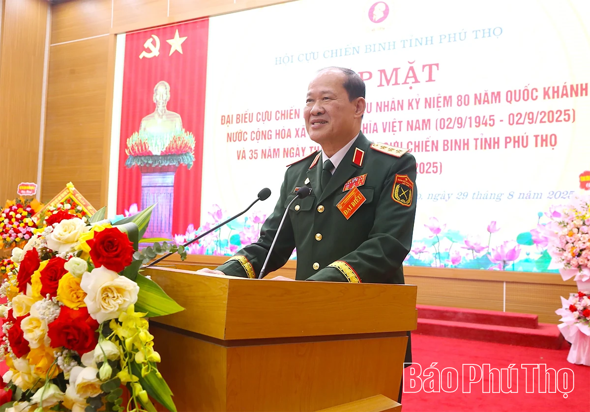 Hội CCB tỉnh gặp mặt nhân kỷ niệm 80 năm Quốc khánh 2/9 và 35 năm ngày thành lập Hội