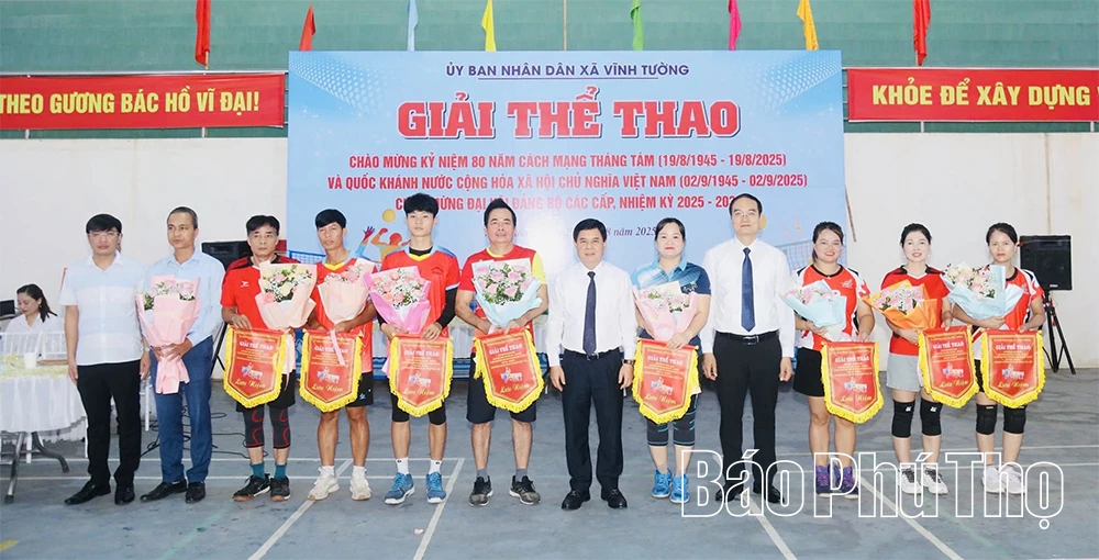 Sôi nổi các hoạt động thể thao chào mừng 80 năm Cách mạng tháng Tám và Quốc khánh 2/9