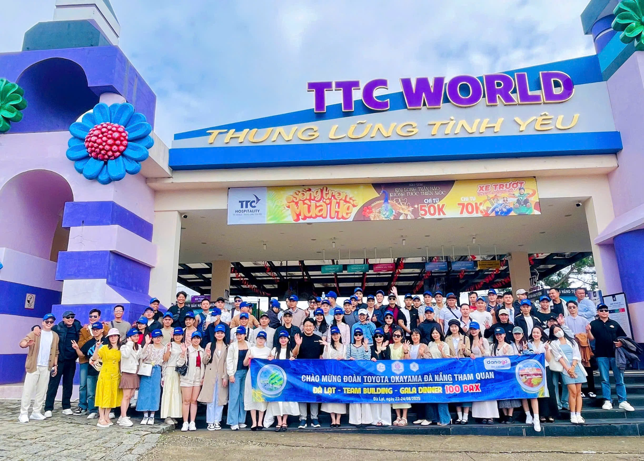 Toyota Okayama dành nhiều lời khen cho tour Đà Lạt của DANAGO