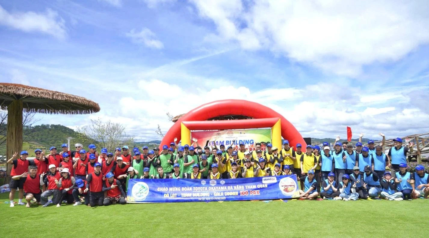 Toyota Okayama dành nhiều lời khen cho tour Đà Lạt của DANAGO
