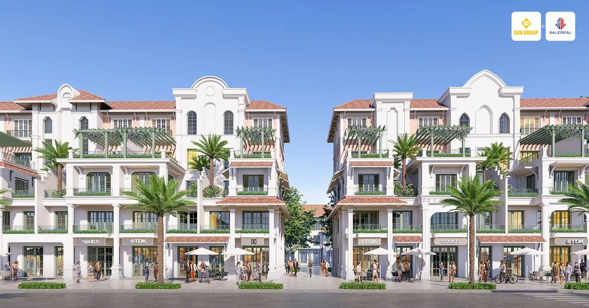 Nhà phố Sunneva Island: Giá trị đầu tư 3 trong 1