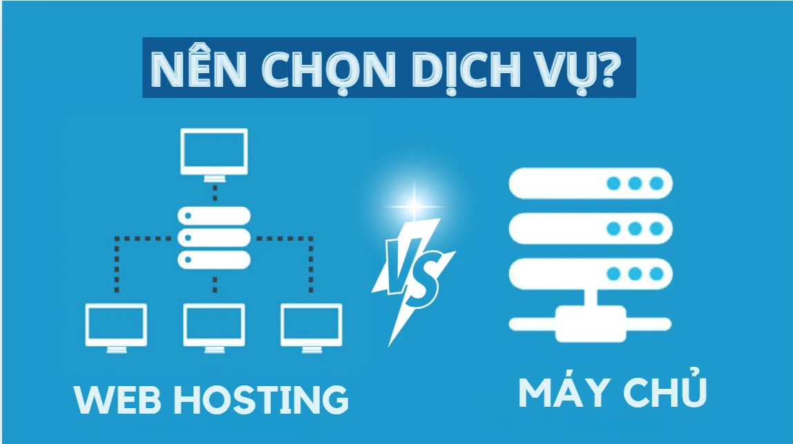 Server và hosting khác nhau thế nào? So sánh chi tiết từ Nhân Hòa