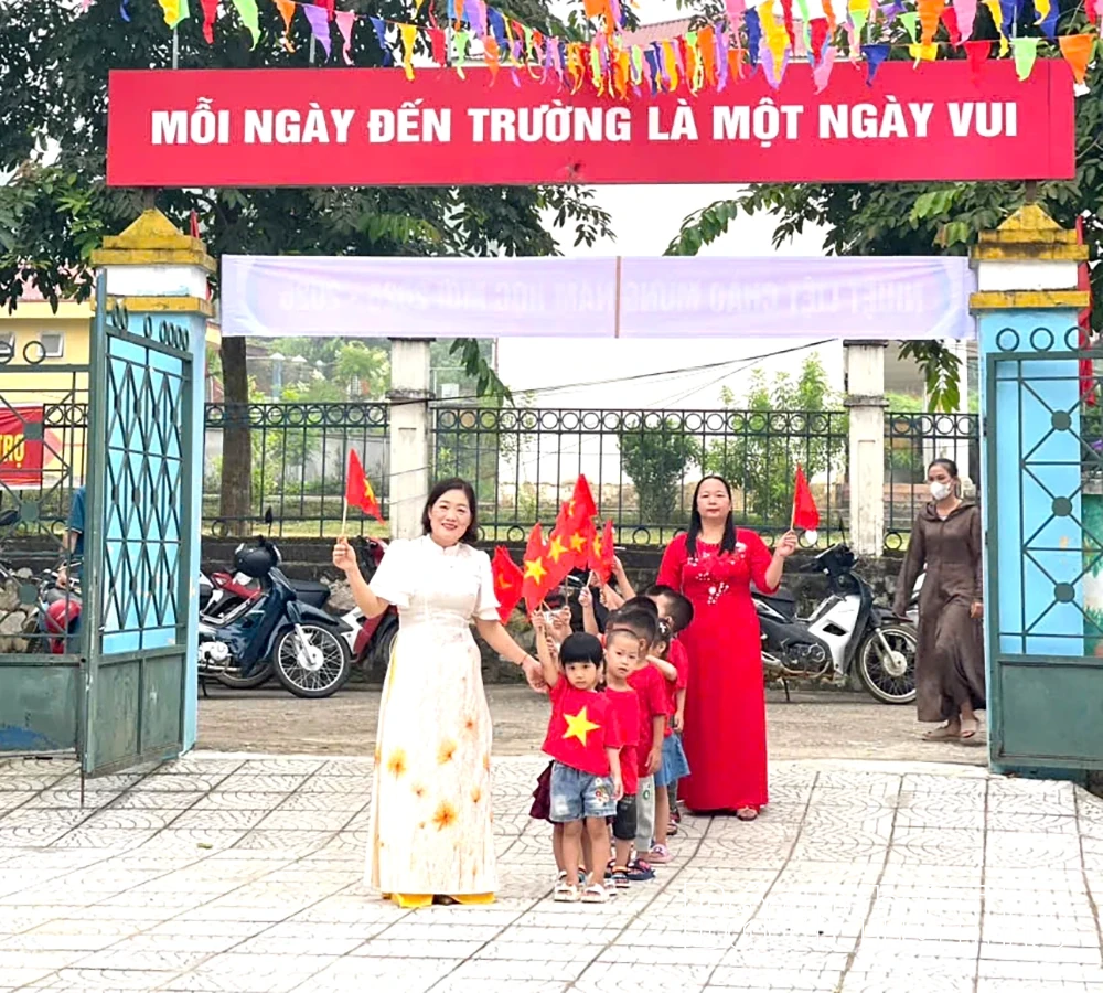 Hân hoan ngày tựu trường