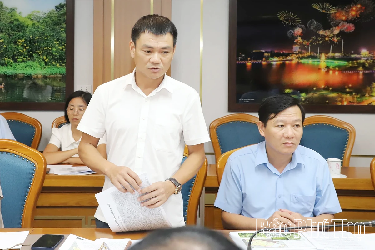 Phát triển đô thị khu vực hai bên bờ Sông Lô