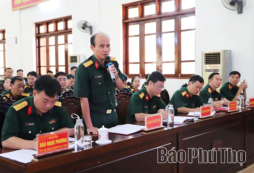 Tham mưu đúng, trúng, hiệu quả Đại hội đại biểu Đảng bộ Quân khu 2 và các hoạt động A80