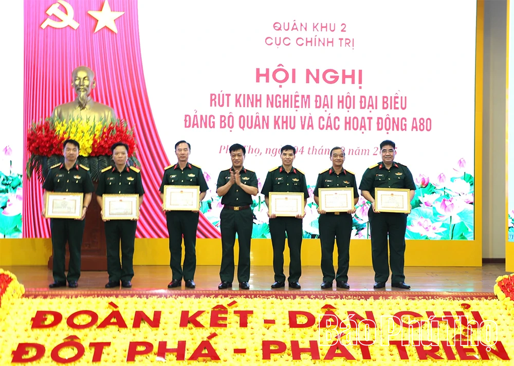 Tham mưu đúng, trúng, hiệu quả Đại hội đại biểu Đảng bộ Quân khu 2 và các hoạt động A80