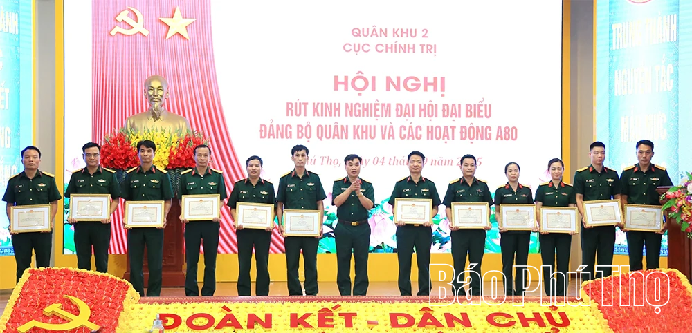 Tham mưu đúng, trúng, hiệu quả Đại hội đại biểu Đảng bộ Quân khu 2 và các hoạt động A80