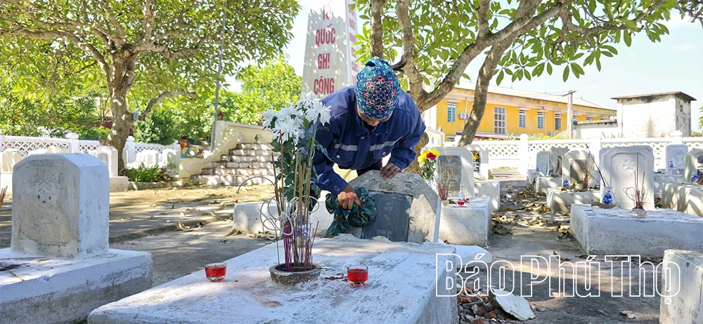 Gỡ rối hiểu lầm, thắp sáng đạo lý tại Nghĩa trang liệt sĩ Đồng Xuân