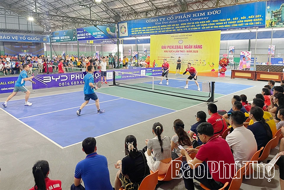 Khai mạc Giải Pickleball Ngân hàng Khu vực 4 lần thứ I - năm 2025