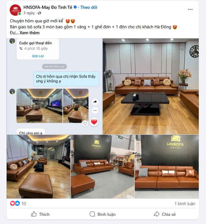 Ghế sofa HNSOFA có tốt không, liệu có xứng đáng đồng tiền?